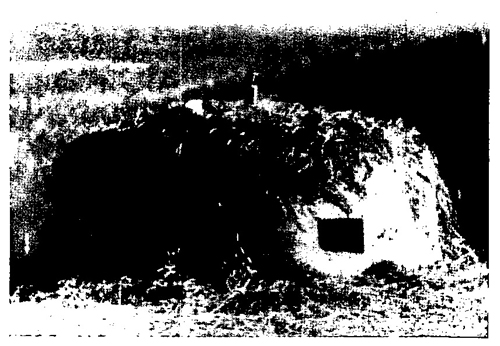 Figure 15.—Camouflaged six-port turret, with periscope. 