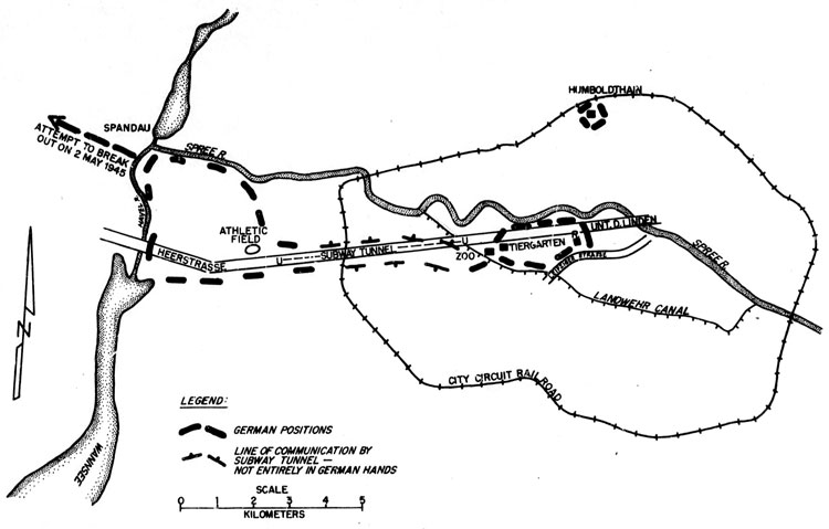 THE SITUATION ON 1 MAY 1945